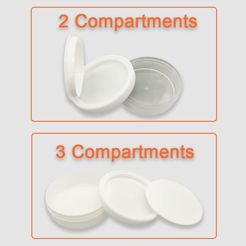 PCR Refillable Shampoo And Conditioner Bottles