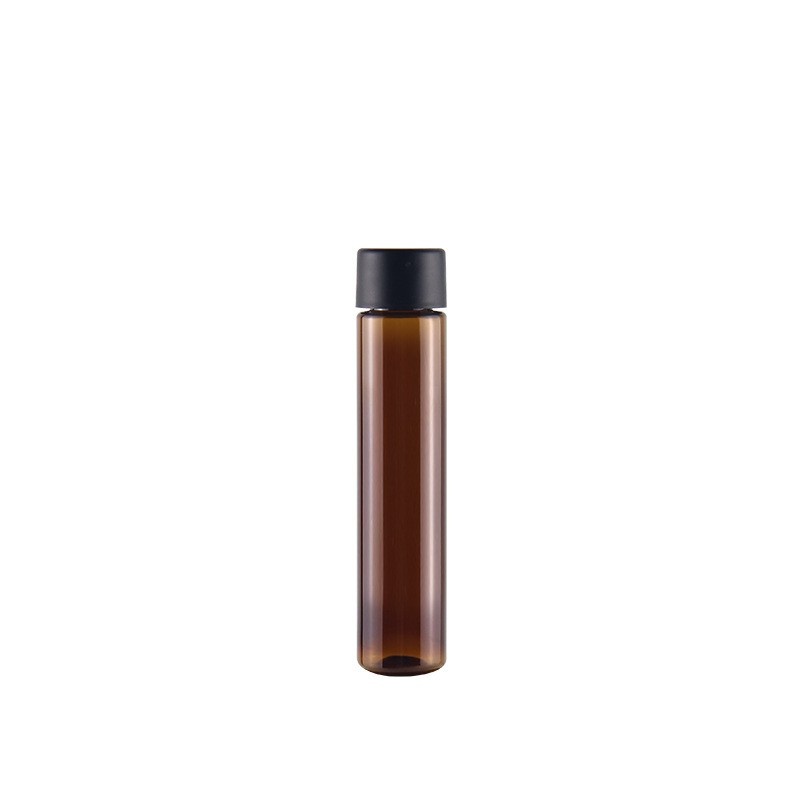 Custom PET Plastic 520ml Color Capsule Shape Candy Bottle