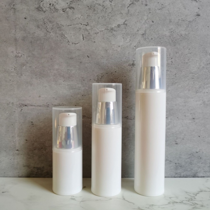 PCR-PP Portable Liquid Spray Eye Cream High-Grade Cosmetic Plastic Vacuum Bottle Wholesale