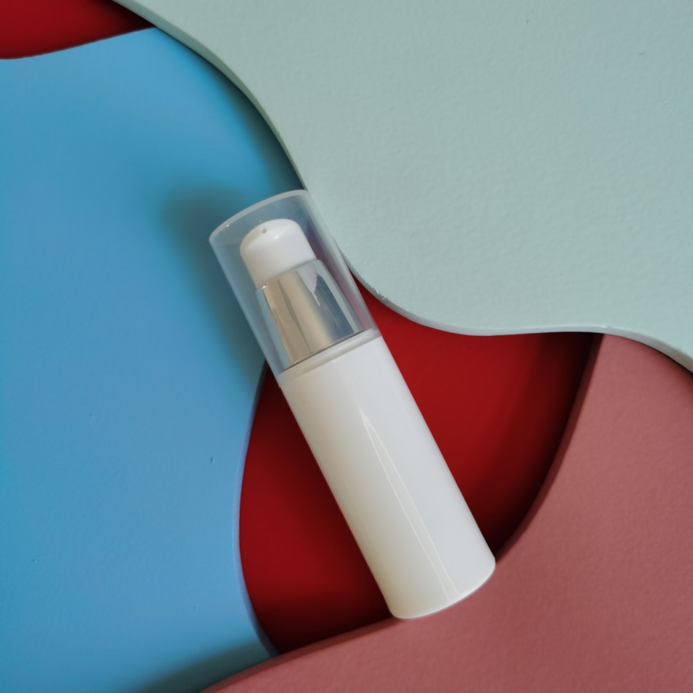 PCR-PP Portable Liquid Spray Eye Cream High-Grade Cosmetic Plastic Vacuum Bottle Wholesale