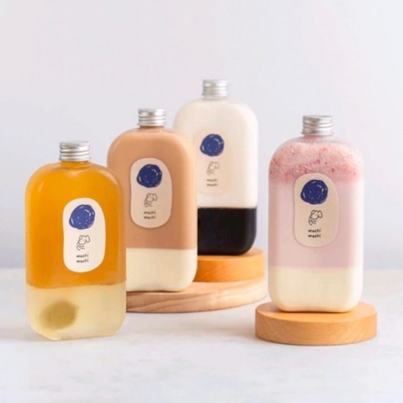 Plastic Pet Juice Bottles With Aluminum Cover
