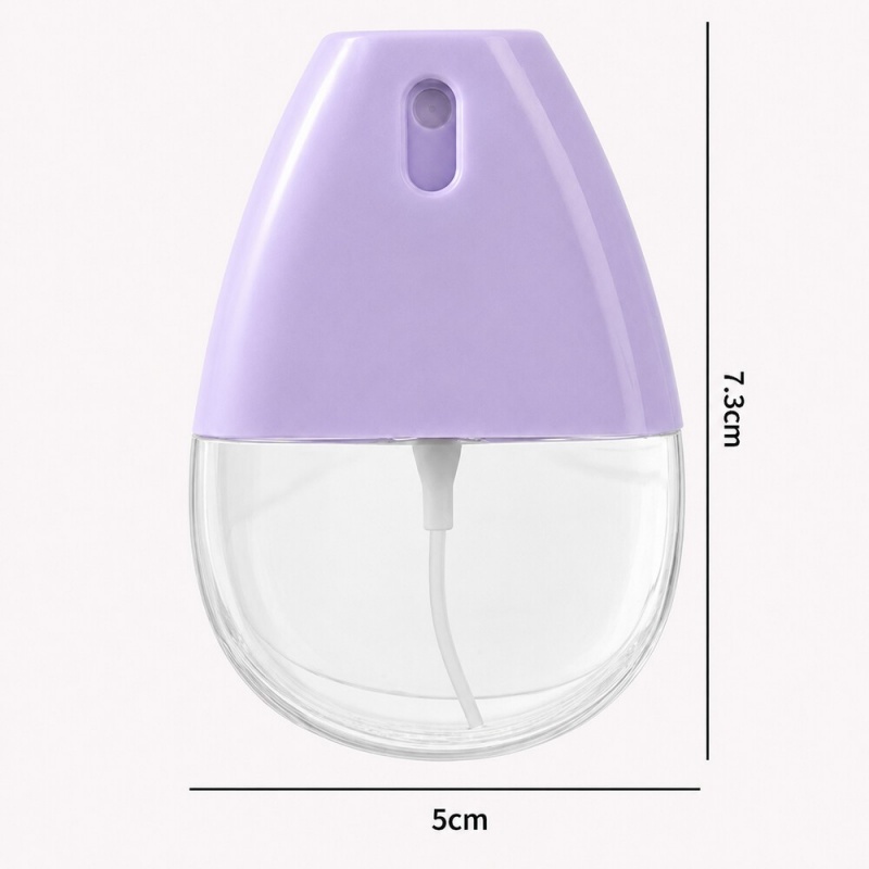 Wholesale Traveling Portable 25ml Mini PETG Perfume Card Pocket Spray Bottle for Toner Cosmetics Packing