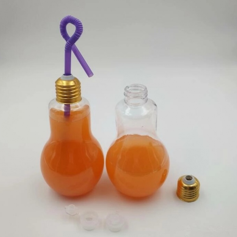 Glass Light Bulb Bottle