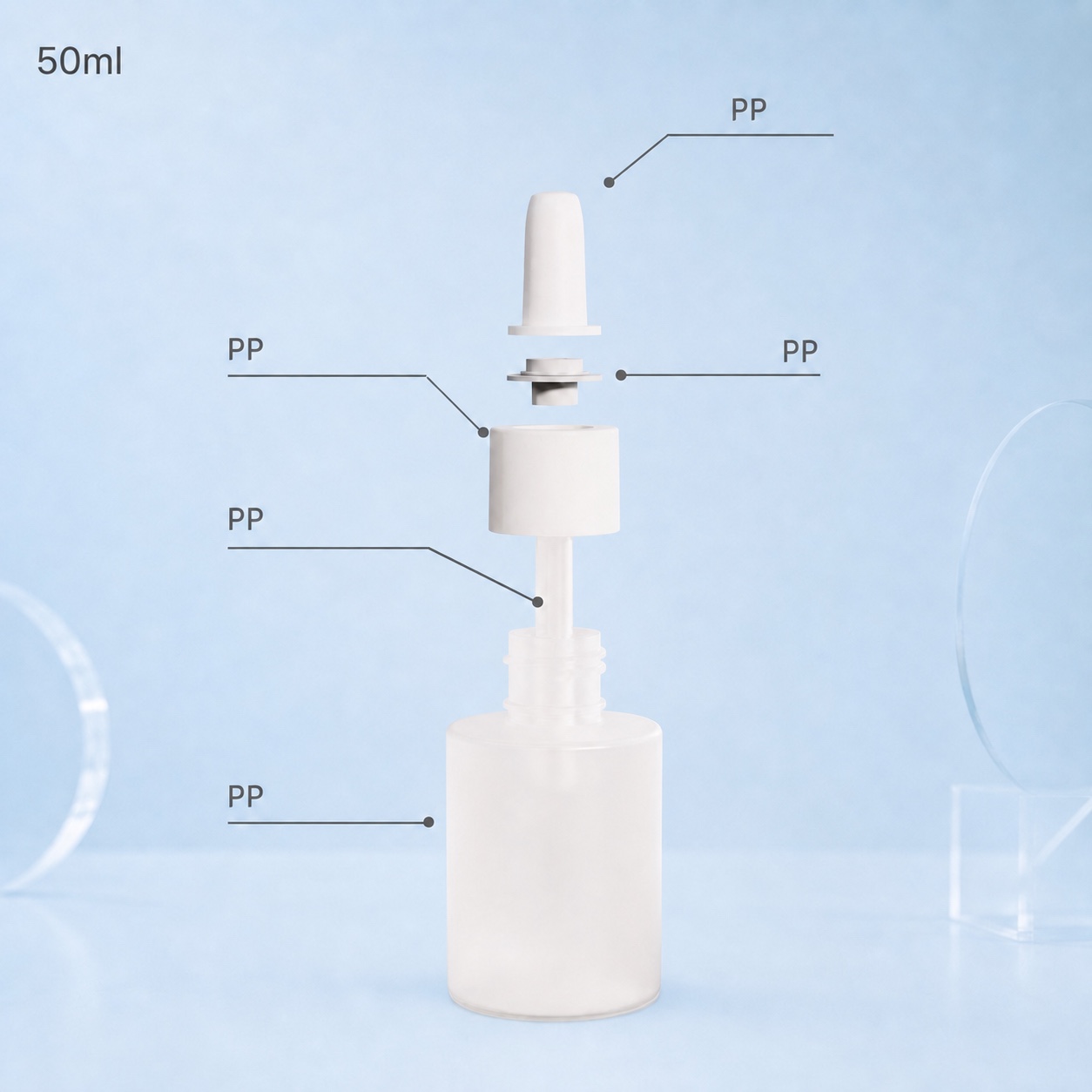 2 Oz Dropper Bottle