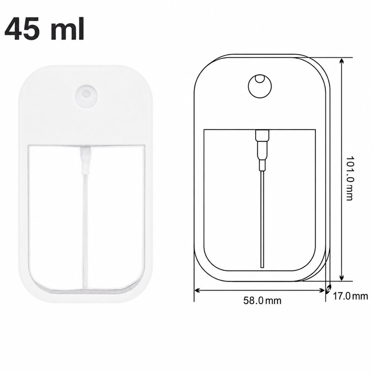 PCR Stick Empty Deodorant Containers For Body Care