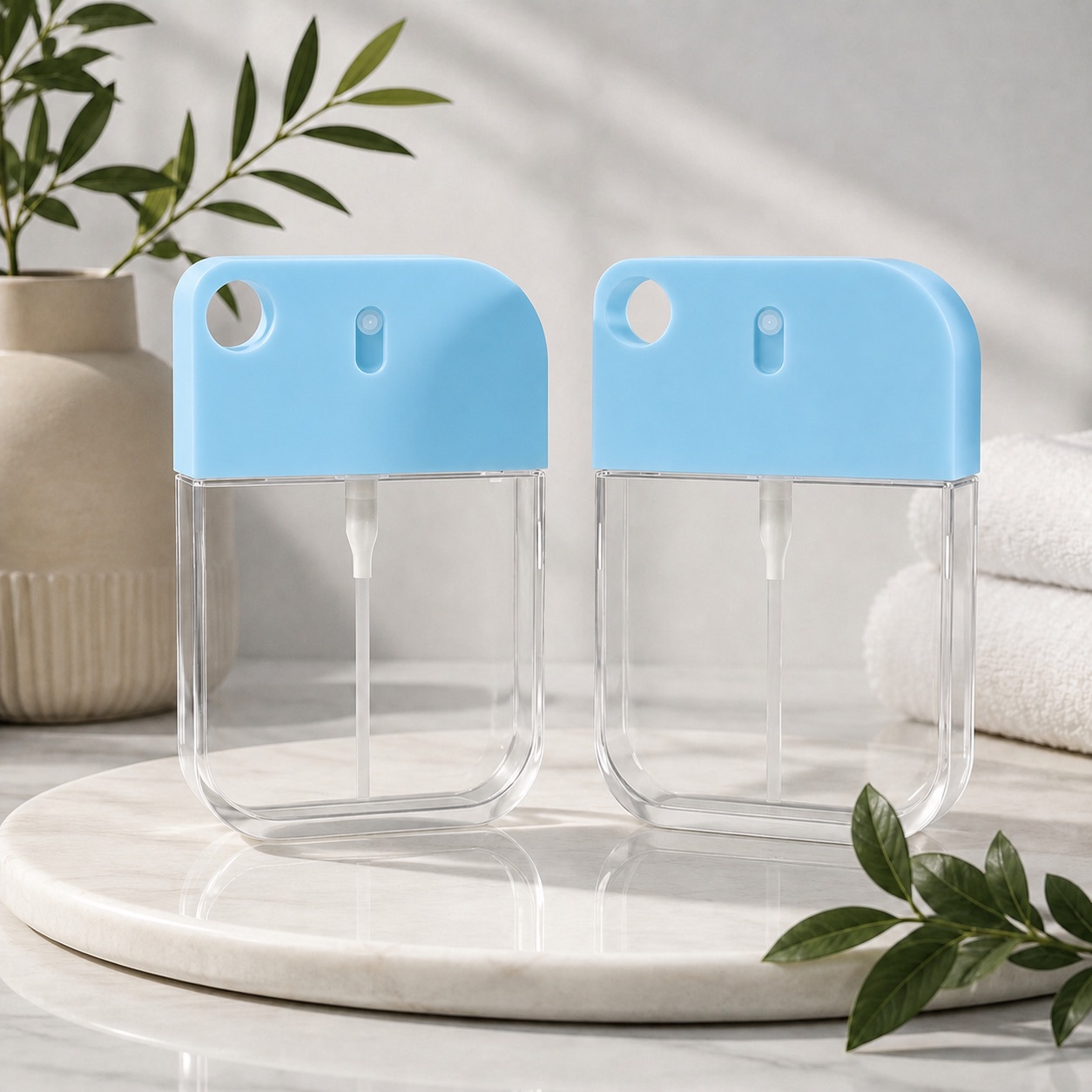 Customizable eco-friendly cosmetic tubes made from wheat straw