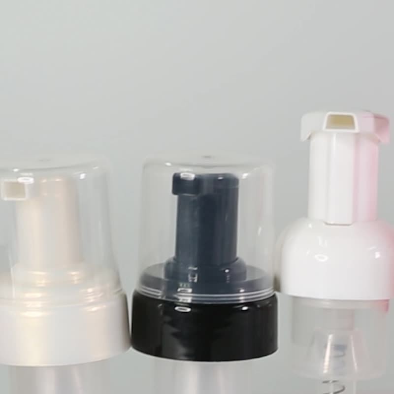Bamboo And Wood Emulsion Pump 32 Teeth Bamboo Spray Head Plastic Dispenser Dispenser Bamboo And Wood Foam Pump