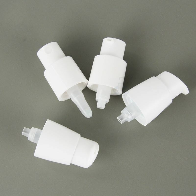 Custom Empty 15ml 20ml 30ml 50ml 80ml 100ml Frosted Airless Cosmetic Spray Bottles Plastic White Matte Lotion Skin Care Serum