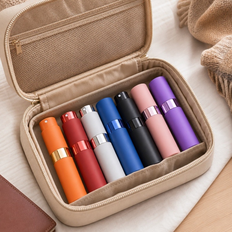 Perfume Small Refill Bottle Travel 8ml ABS Perfume Refillable Atomizer Spray Bottle