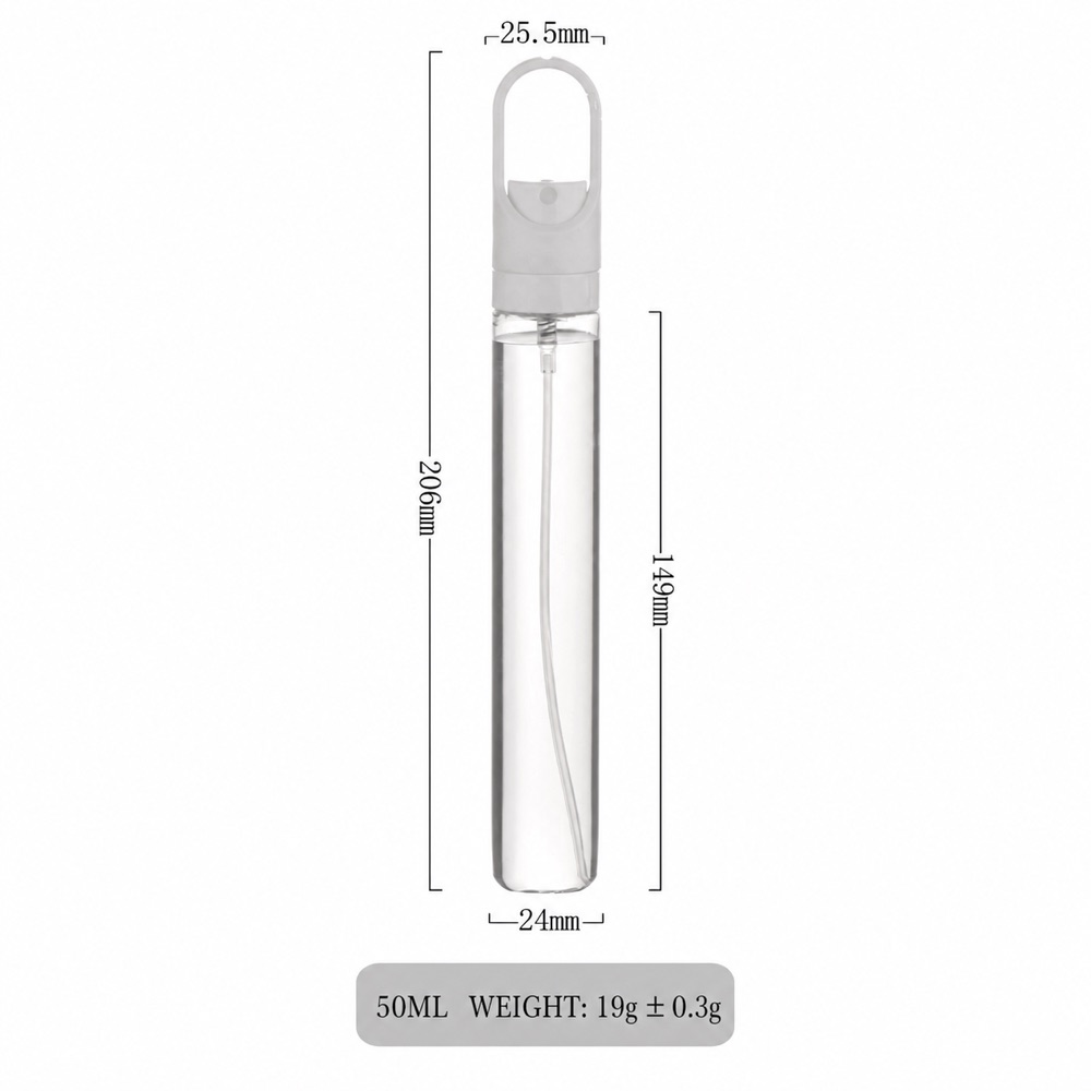 Factory OEM Mini Travel Fine Mist Spray Vial 20/30/50ml Portable Pocket Loose Powder Atomizer Soft Mist Outdoor Daily Use