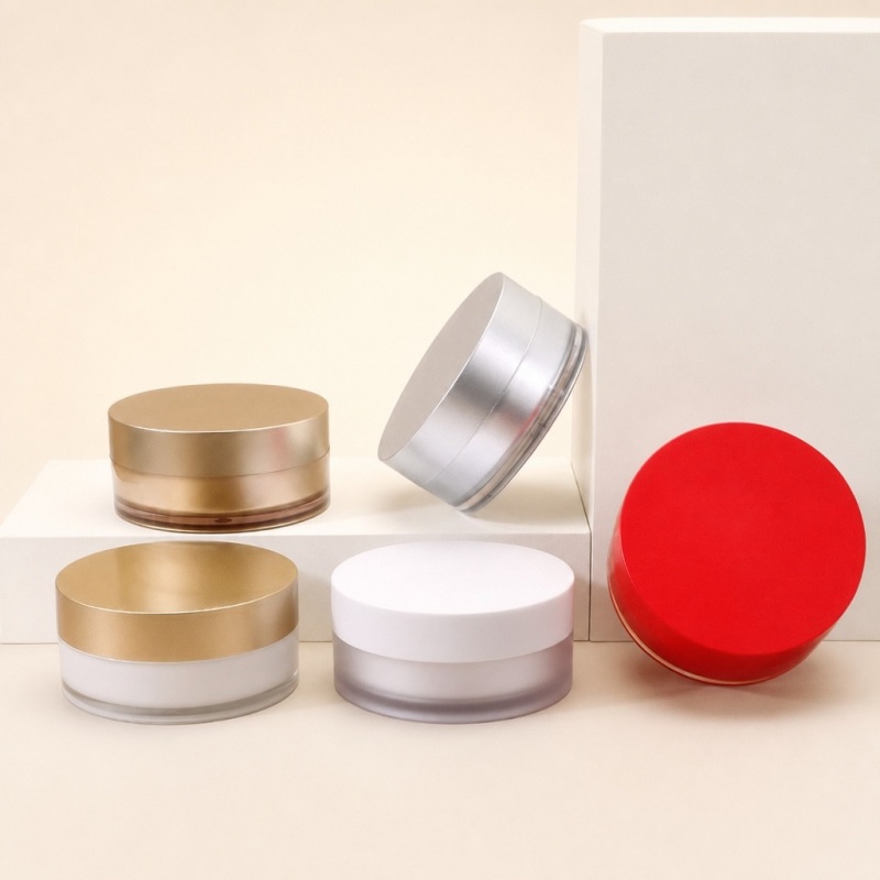 High Custom Luxury Skincare Container Face Cream Jar Empty 100g Plastic Jar With Private Label