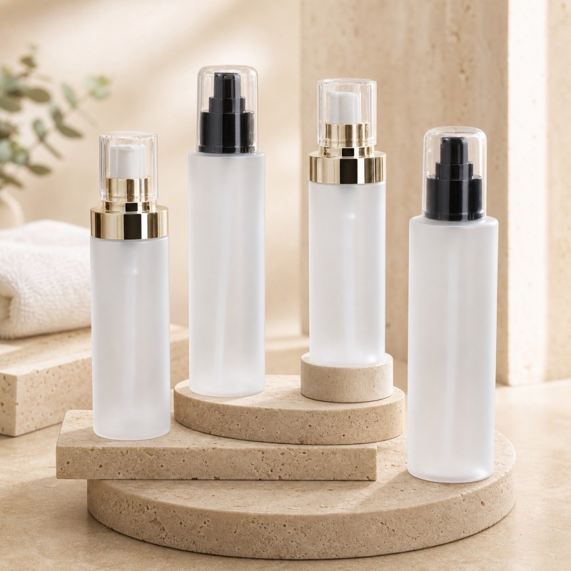 100ml 120ml 150ml 200ml 250ml Matte Plastic Lotion Body Bottle Squeeze Cosmetic Serum Bottles