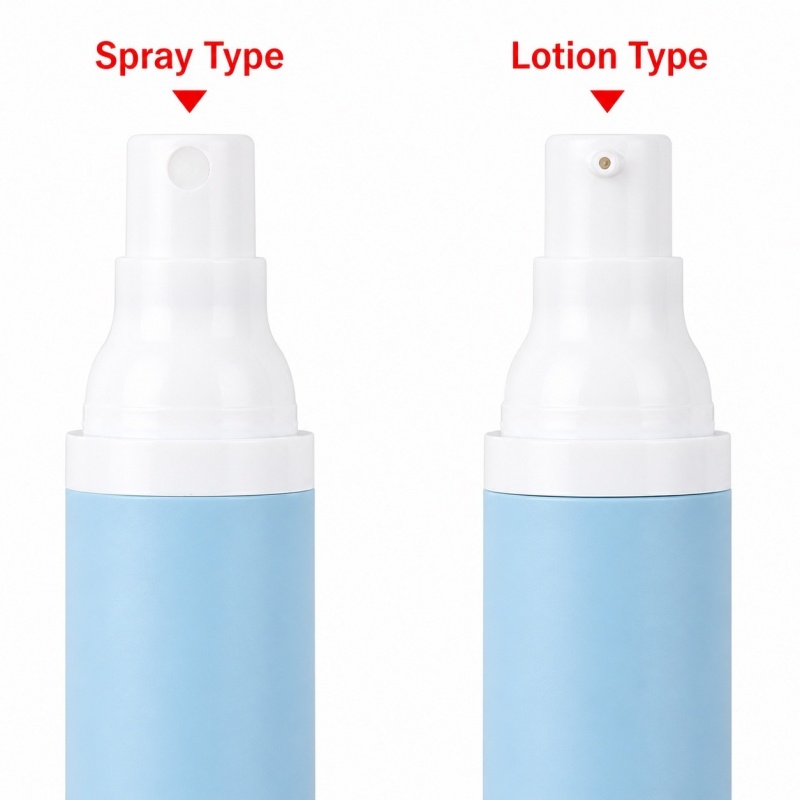 Cosmetic Packaging 15ml 30ml 50ml Blue Travel Mini Sprayer Plastic Fine Body Skincare Mist Perfume Spray Bottle