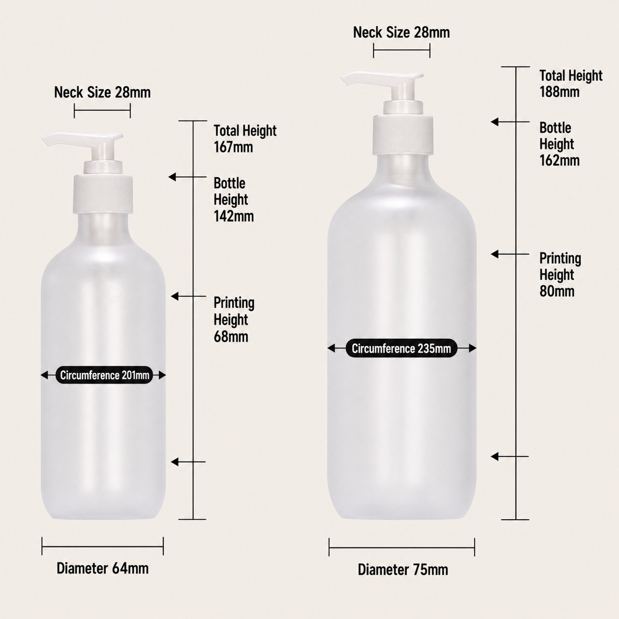 100ml 150ml 200ml 300ml 400ml 500ml Amber Luxury Plastic PET Boston Shampoo Bottle Packaging Custom Body Lotion Pump Bottle