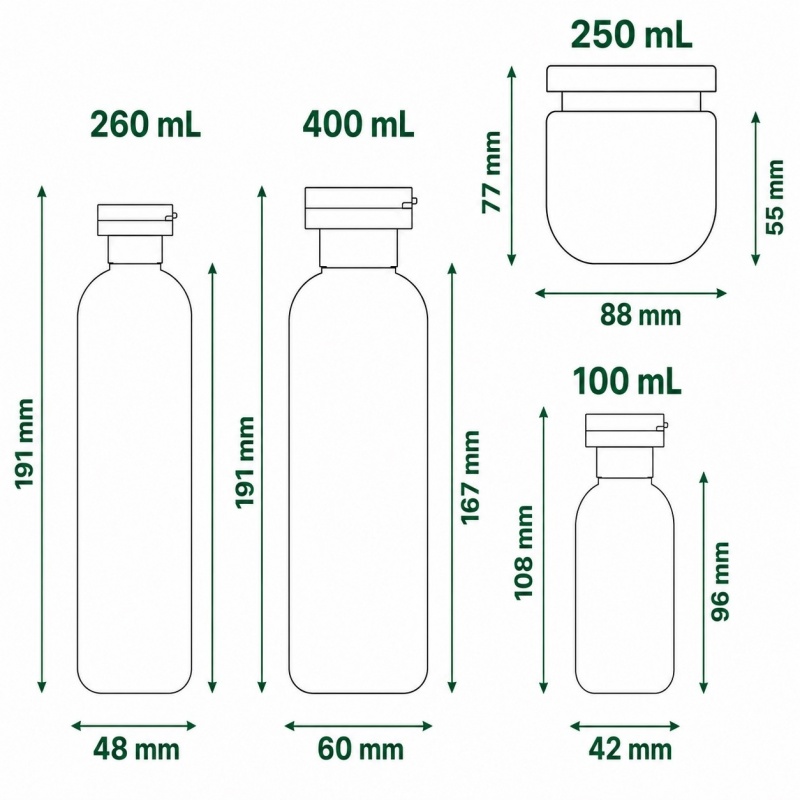 Cosmetic Packaging Skincare Biodegradable Wheat Straw 100-500ml Plastic Bottles Flip Cap 100% Plastic Shampoo Lotion Bottle