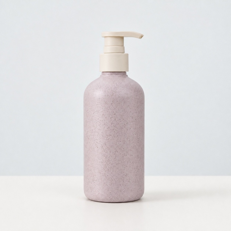 Degradable Biodegradable Material Wheat Straw Bottle Hand and Body Lotion Skin Care Products Body Lotion Customize