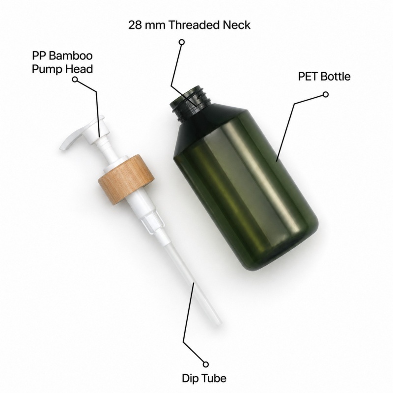 Wholesale Luxury 300ml 500ml Hard Plastic Lotion Bottle with Pump Lid for Shampoo and Conditioner