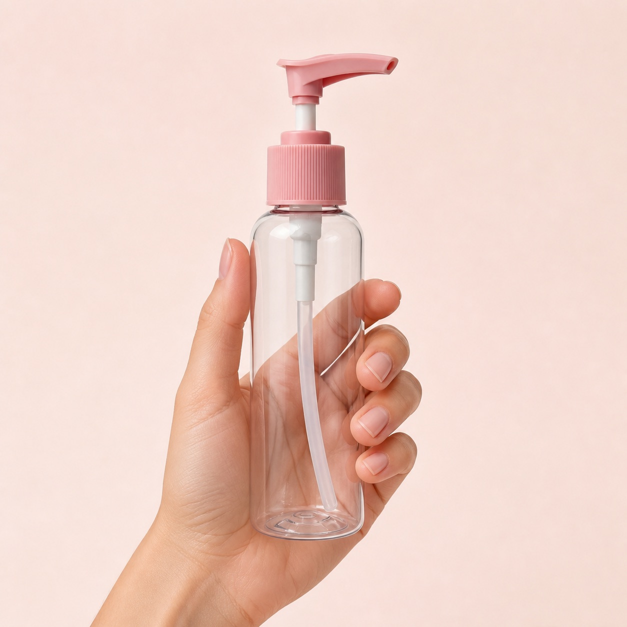 OEM High-quality Fashionable Lightweight Portable Travel Sub-Bottling Set Easy Sub-Pack Shampoo Skin Care Lotion Plastic Bottle