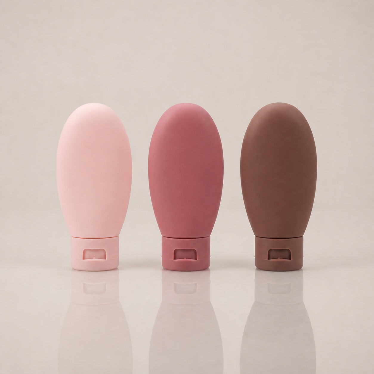 OEM High-quality Fashionable Lightweight Portable Travel Sub-Bottling Set Easy Sub-Pack Shampoo Skin Care Lotion Plastic Bottle