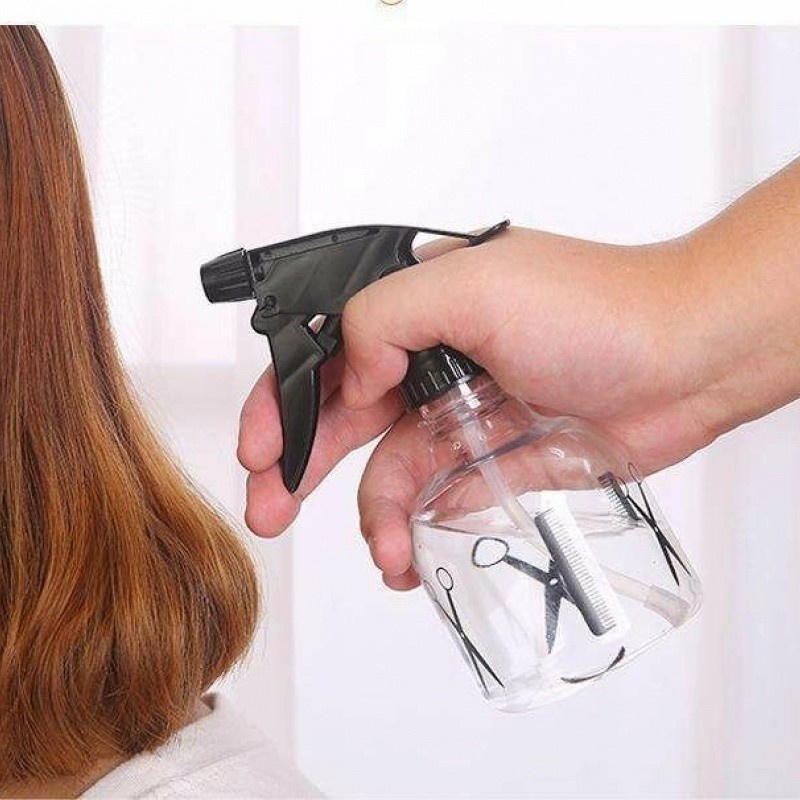 ODM RUIPACK OEM Wholesale 250ml Transparent Empty Trigger Sprayer PET Bottle Plastic Garden Bottles logo