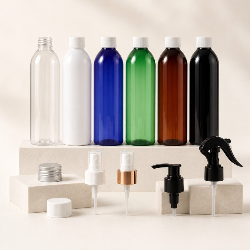 Manufacturer 3oz 5oz 7oz 8oz 10oz Trigger Spray Bottle With clear Pet Plastic and Mist Spray Bottle