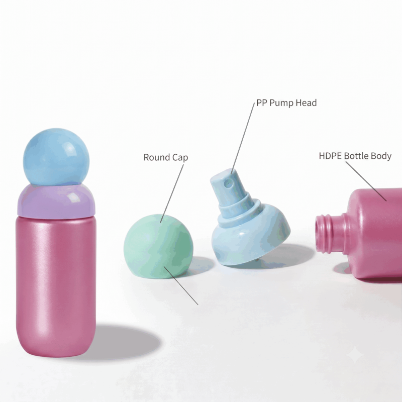 90ML Plastic Kids Hand Sanitizing Spray Bottle Fine Face Mist 50ml 100ml Body Ha