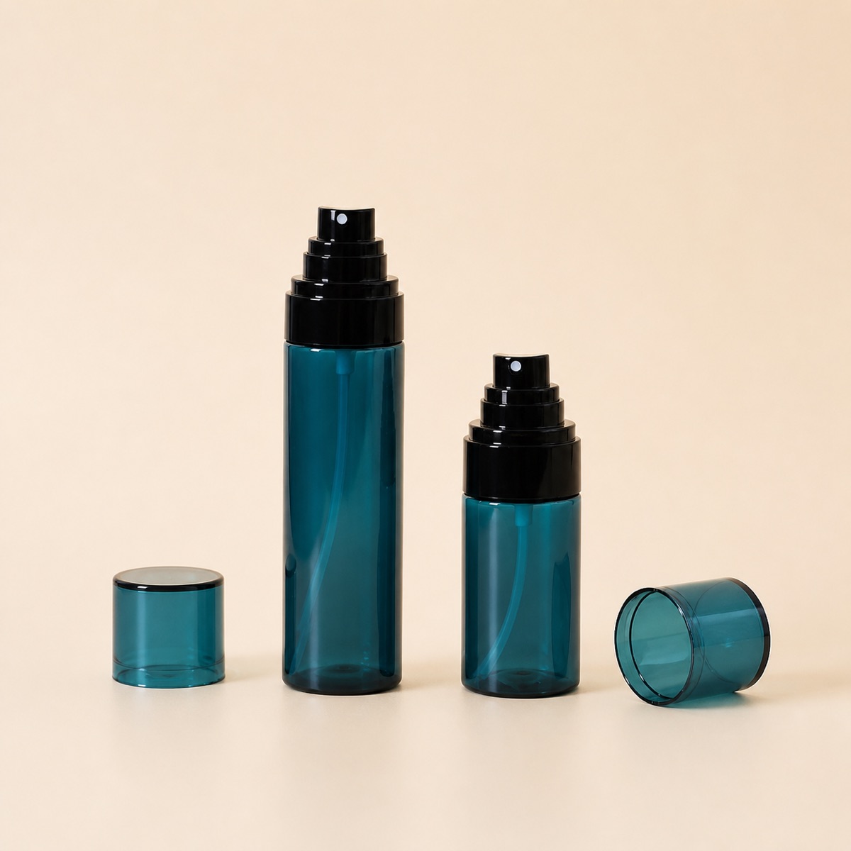 Plastic Bamboo Press Half Cover Nozzle Atomizing Nozzle Pure Dew Toner Water Per