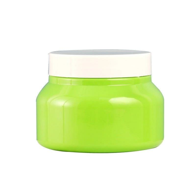 500ml/250ml PE large capacity wide mouth bottle for hair treatment cream, hair m