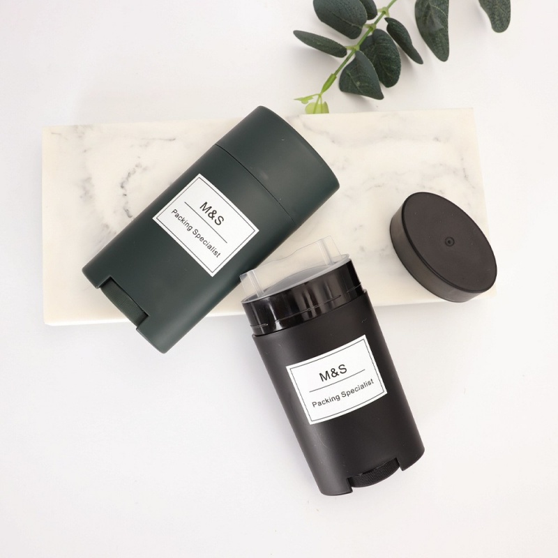 75g oval deodorant bottle, antiperspirant tube, lip balm tube, solid cream tube, blush tube, deodorant bottle