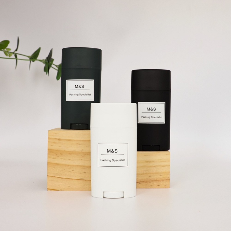75g oval deodorant bottle, antiperspirant tube, lip balm tube, solid cream tube, blush tube, deodorant bottle
