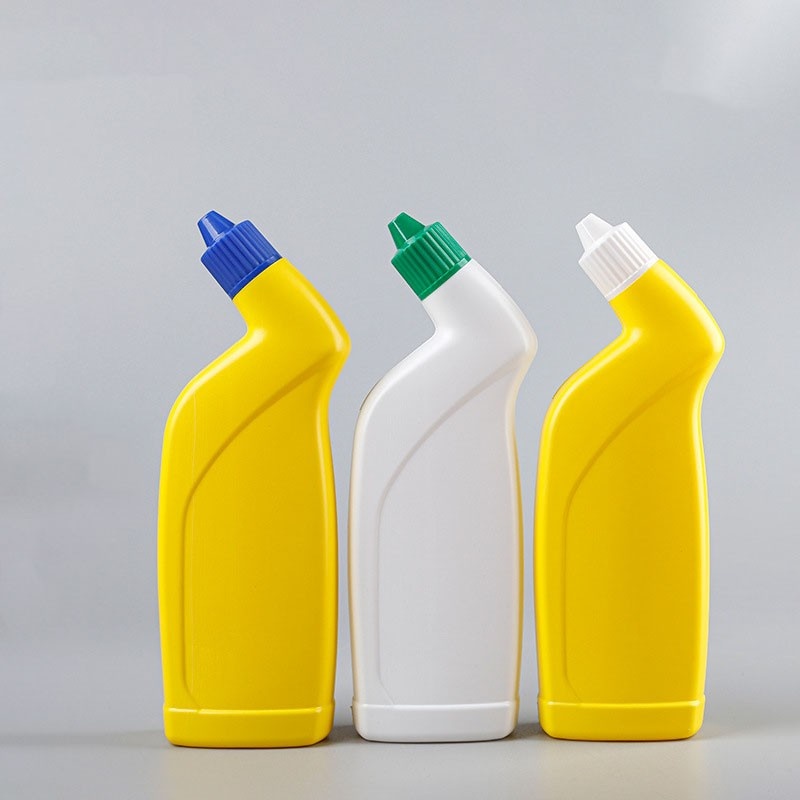 Plastic Toilet Cleaner Liquid Detergent Bottle
