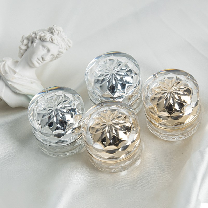 5g Acrylic Cream Jar, Double-Layer Lotion Jar, Premium Essence Trial Pack Jar (C
