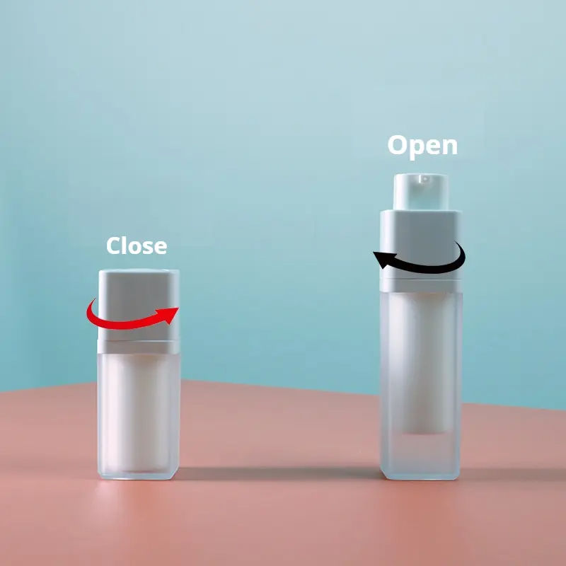 AS Sensitive Airpress Skincare Airless Foaming Pump Bottle