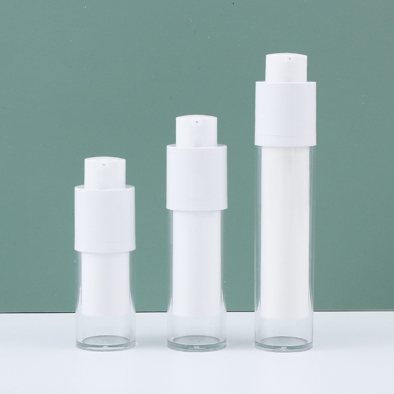 15ML/30ML/50ML airless Press Lotion Bottle Rotary airless Essence Bottle
