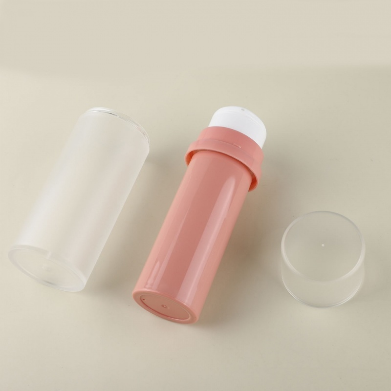 Double Layer Replaceable Inner Tube Vacuum Toothpaste Bottle Press Isolation Ski