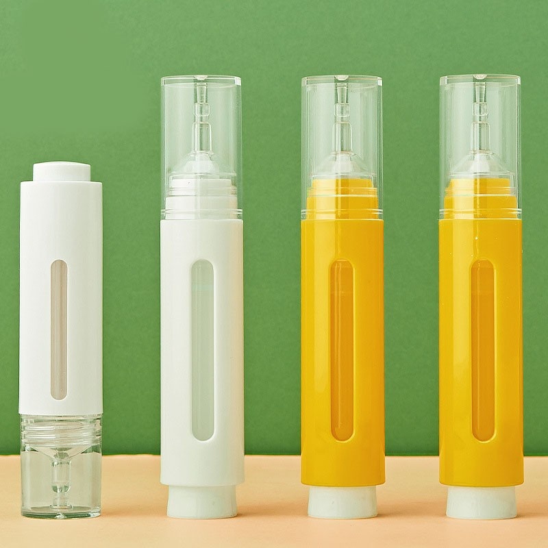 15ml/30ml pump-type cosmetic packaging essence bottle, water light injection tub