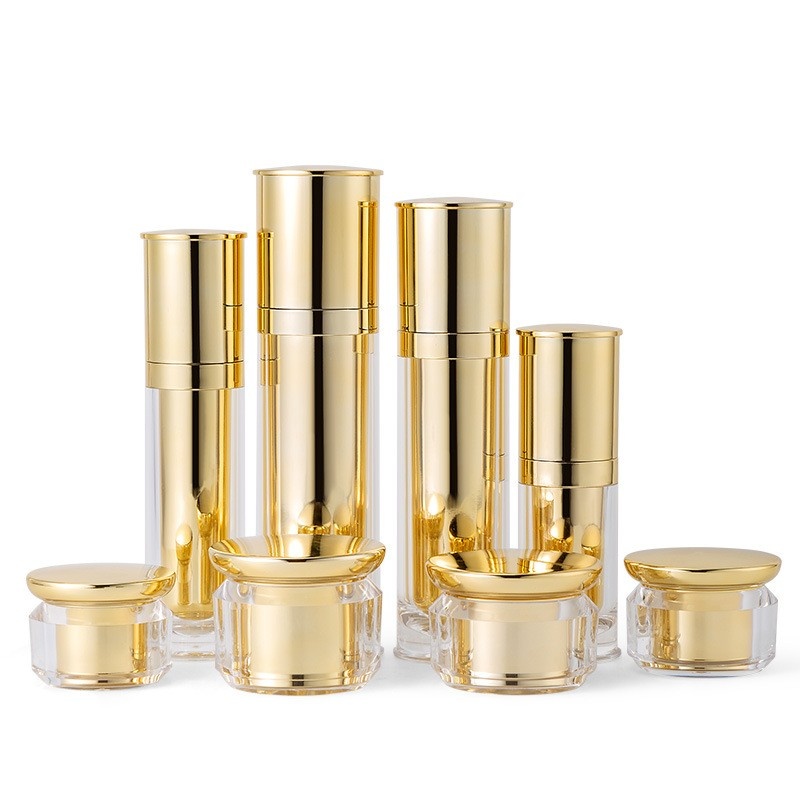 Acrylic lotion bottle, eye cream airless bottle, cosmetic bottle, face cream jar