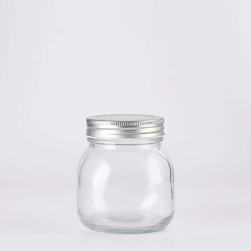 Wholesale 8 Oz 16 Oz Glass Bottles With Lid