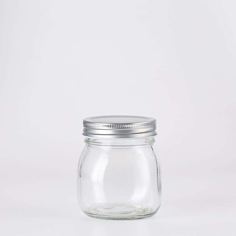 Wholesale 8 Oz 16 Oz Glass Bottles With Lid