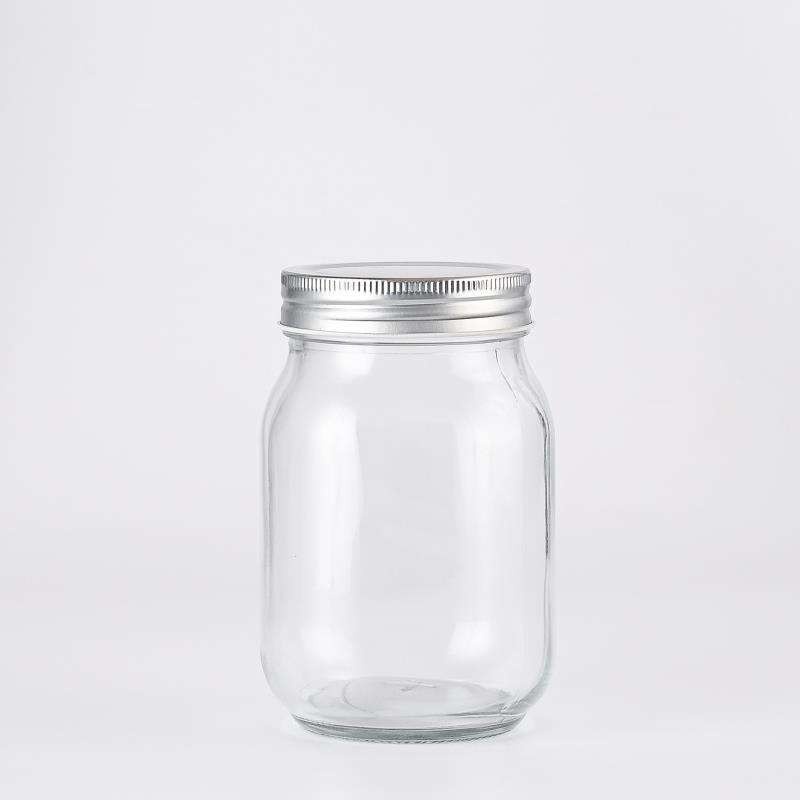 Wholesale 8 Oz 16 Oz Glass Bottles With Lid