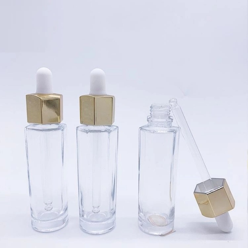 Amber Dropper Bottles