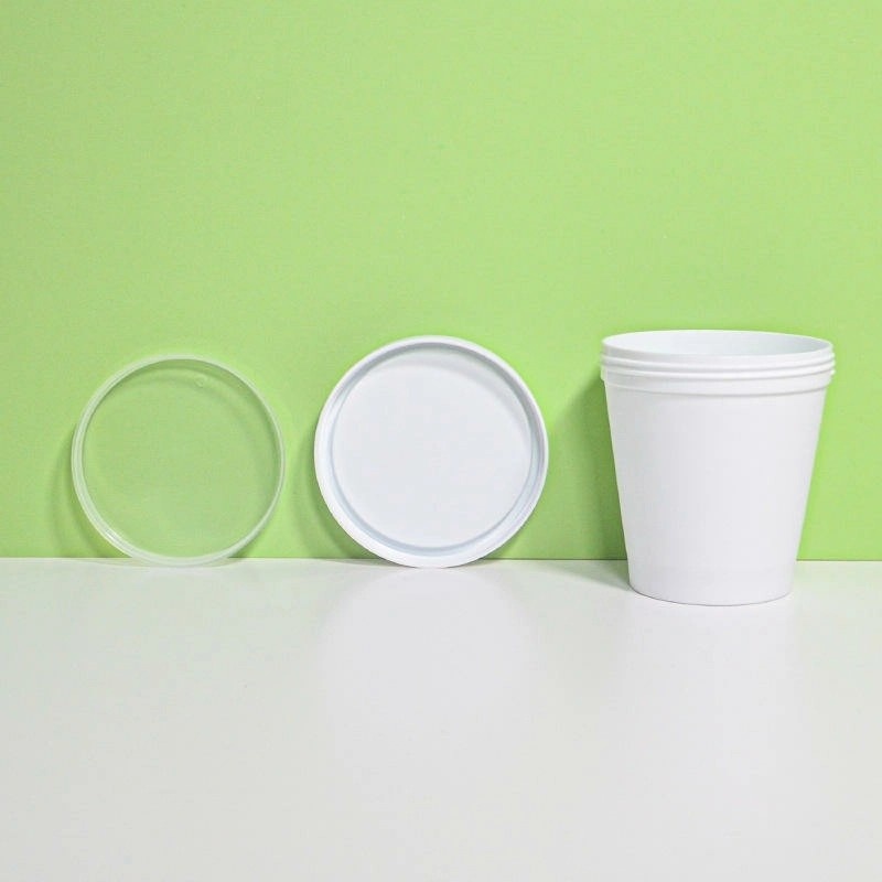Wide Mouth Frosted Cosmetic Jars
