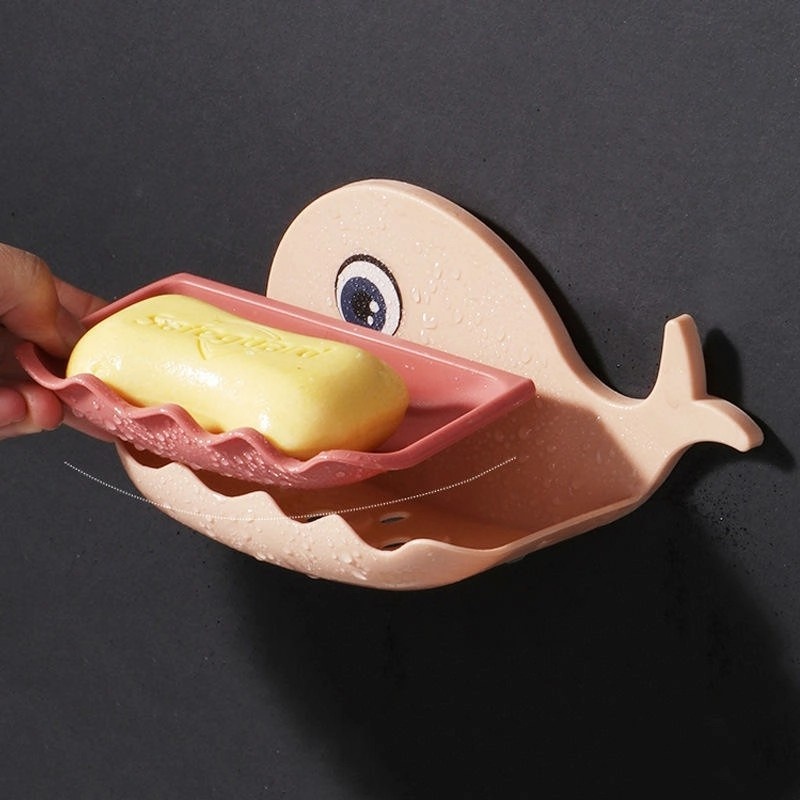Whale Double-Layer Eco Friendly Soap Box