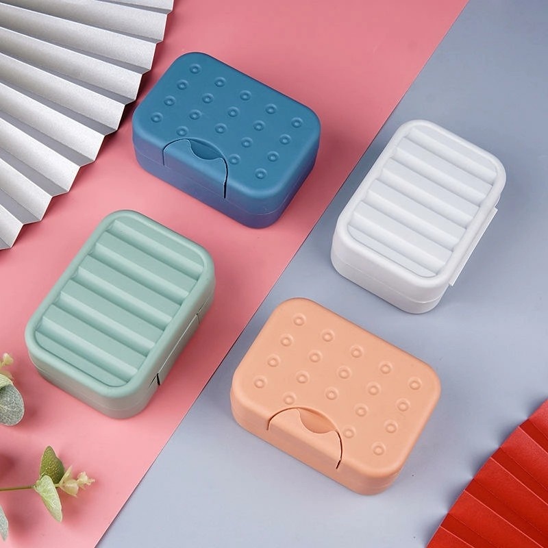 Travel Soap Box With Absorbent Sponge Pad