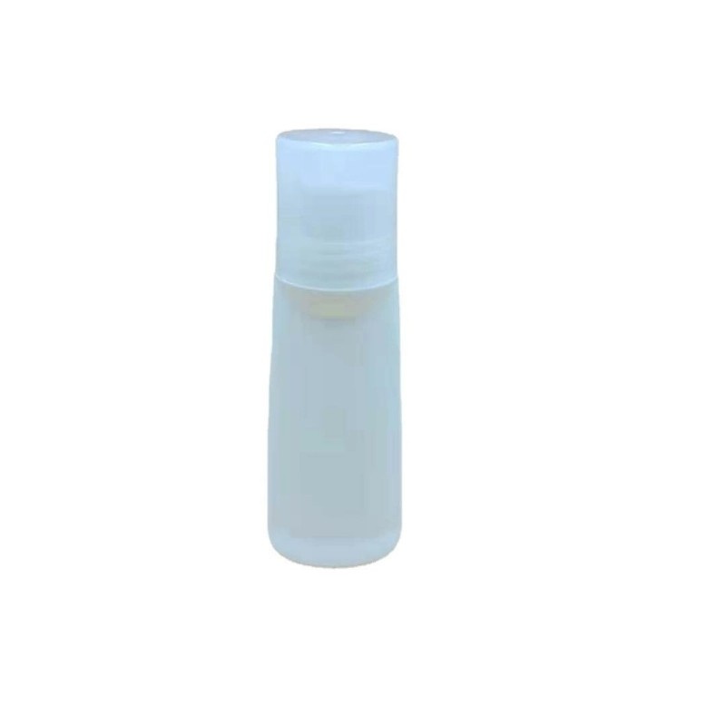 Empty Plastic White Black Ball Squeezing Tube