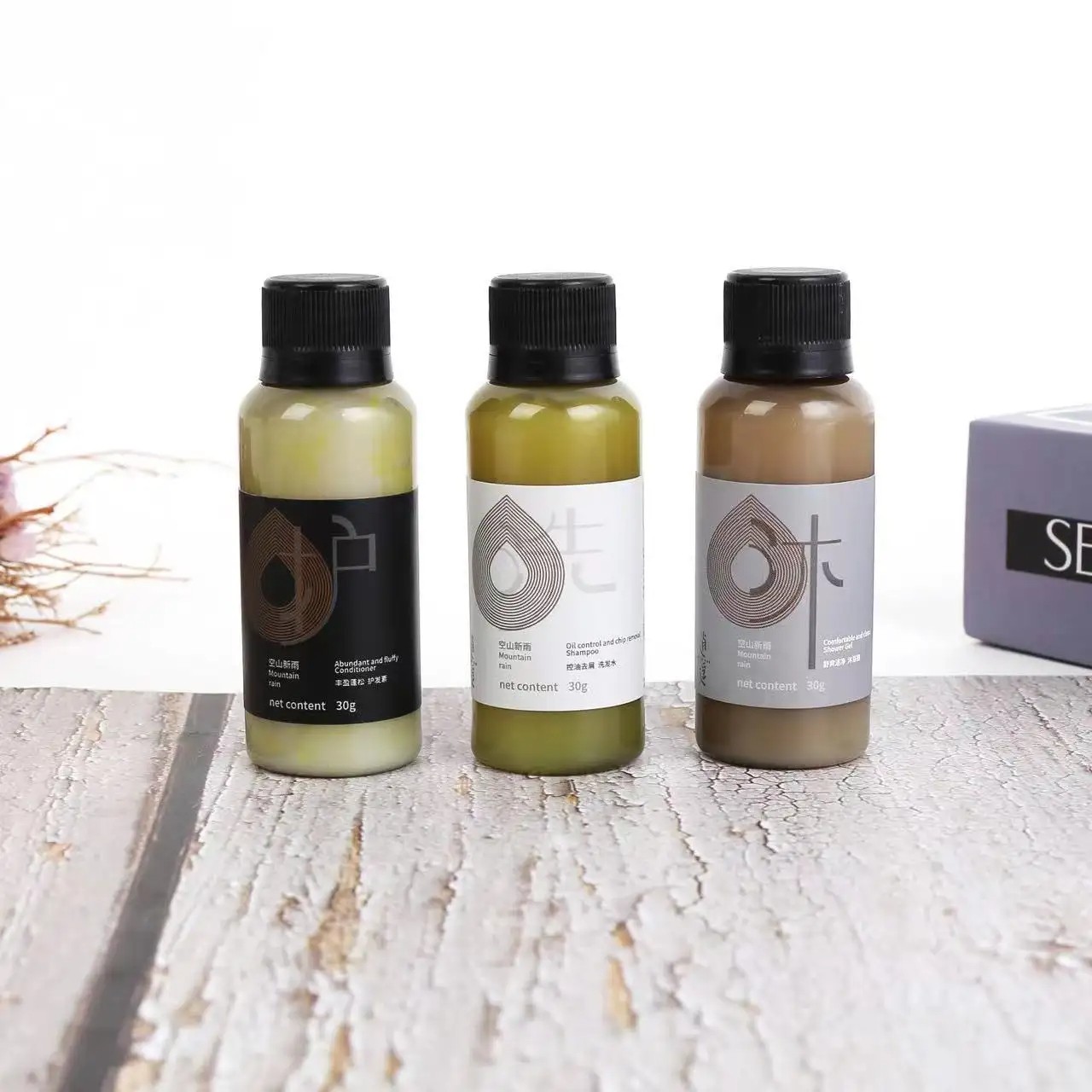 Luxury 30ml/1oz PET Hotel Cleaning Bottle