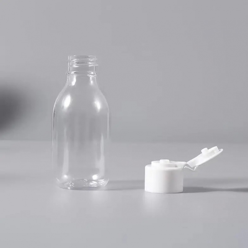 50ml Flip Top Cap Lotion Cosmetic Container Travel