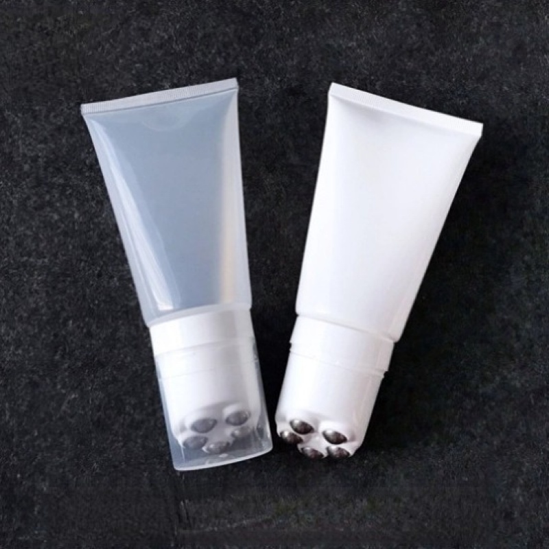 6 Stainless Steel Roller Ball Essential Oil Bottle Matte Plastic Deodorant Roll On Bottle