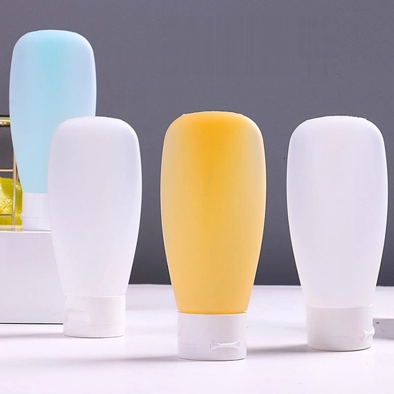 Velvet 30~200ml Travel-Sized Bottles For Cosmetics, Facial Cleanser, Body Wash, Flip-Top Lotion Dispensers