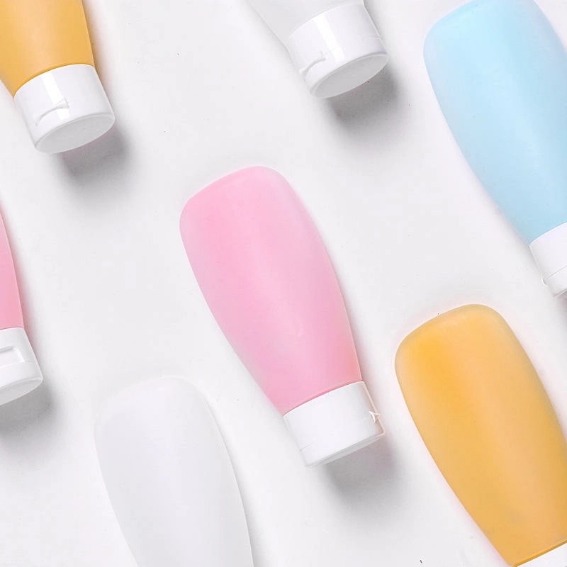 Velvet 30~200ml Travel-Sized Bottles For Cosmetics, Facial Cleanser, Body Wash, Flip-Top Lotion Dispensers